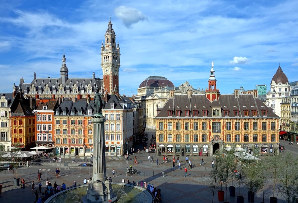 Vieille Bourse et Grand Place de Lille